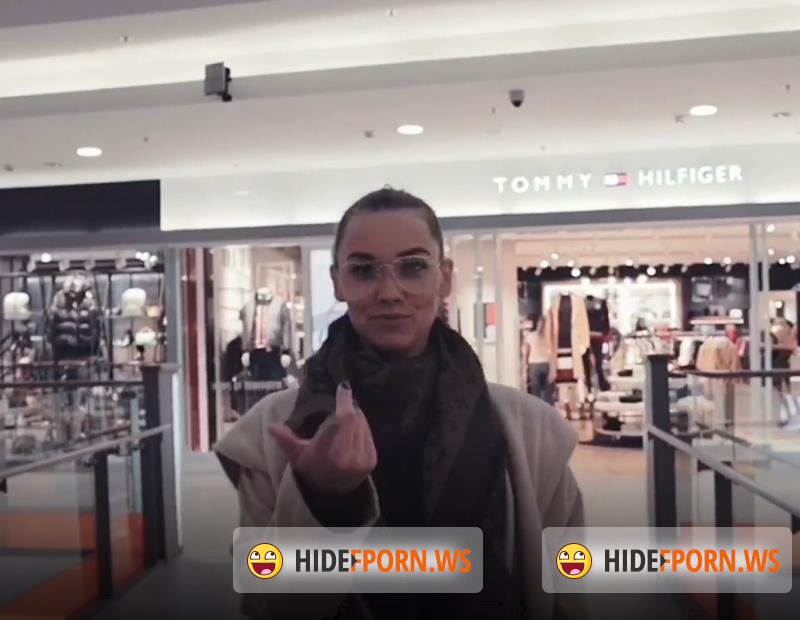 PornHub.com/PornHubPremium.com - Kristina Sweet - Public Blowjob In A Clothing Store. A Young Baby With Glasses Swallows Cum [FullHD 1080p]