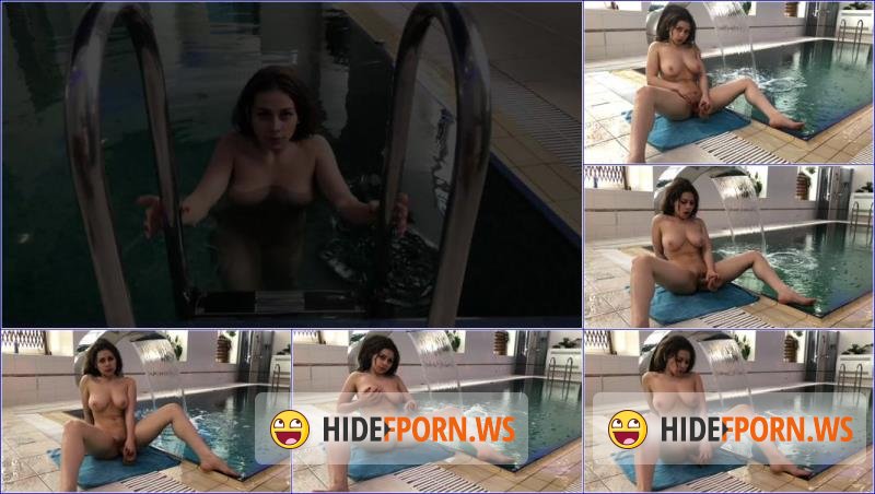PornHub.com/PornHubPremium.com - Lolly Lips - Sexy teen swims in the pool and then plays with her pussy PAID [UltraHD 4K 2160p]
