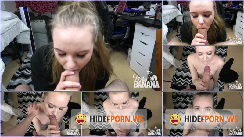 PornHub.com - MissBanana - POV Blowjob and a Big Cum Facial [FullHD 1080p]