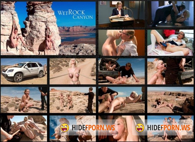 HogTied.com/Kink.com - Danny Wylde , Cherry Torn and Penny Pax - FEATURE SHOOT: WET ROCK CANYON [FullHD 1080p]