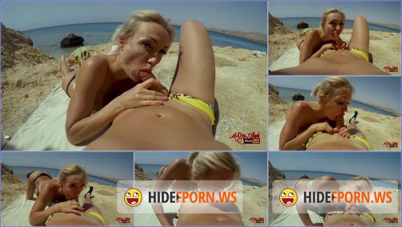 PornHub.com/PornHubPremium.com - Midju Show - Public Blowjob on the Beach [UltraHD 4K 2160p]
