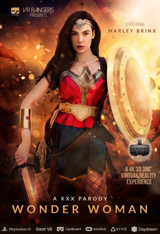 VRbangers.com - Marley Brinx - Wonder woman [HD 960p]