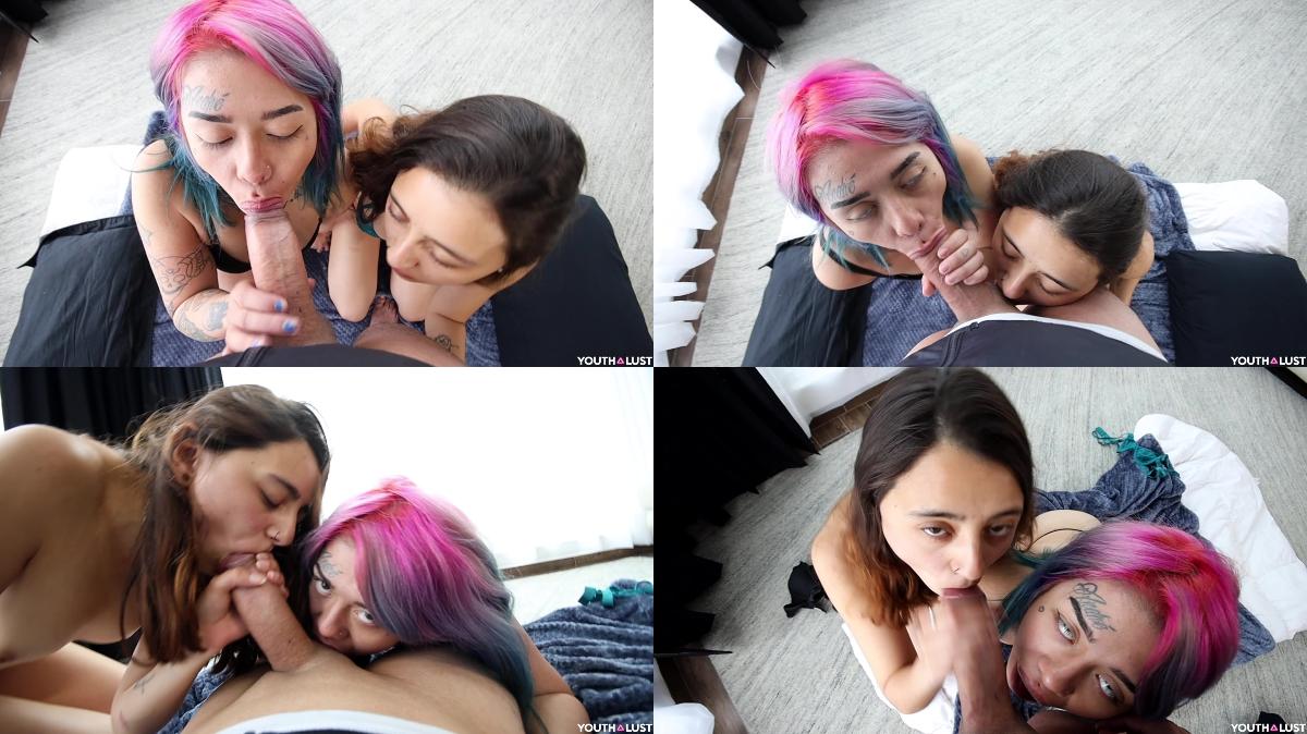 Youthlust – Sonya and Tori Double Blowjob