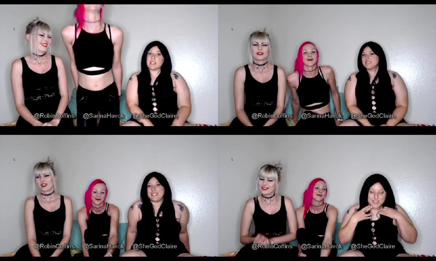 robincoffins the lesbian club humiliation clip