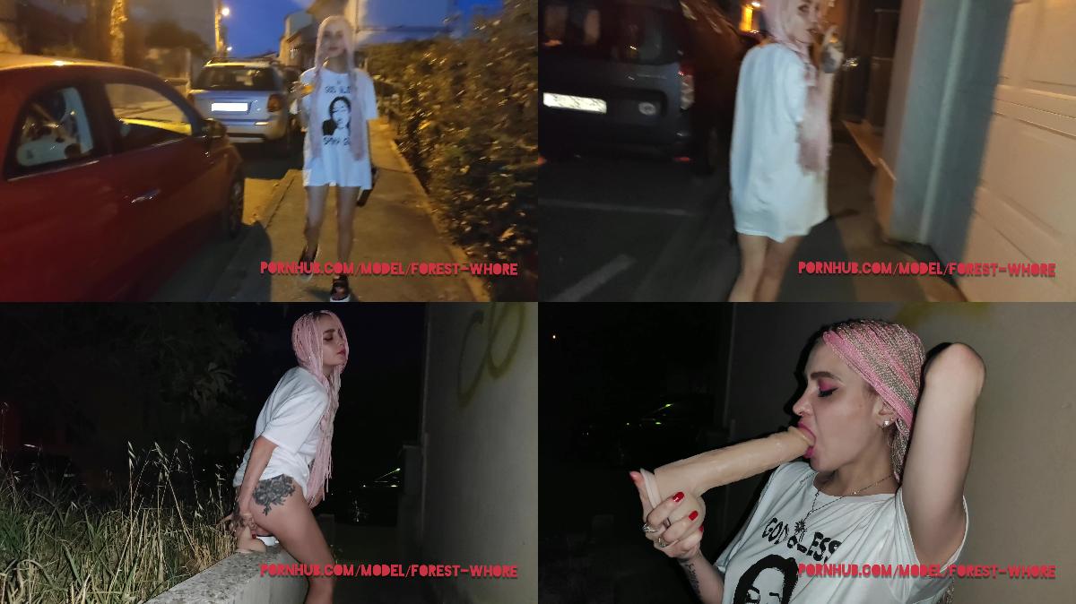 [ModelHub] Forest Whore – Drink piss in the street and fuck my ass