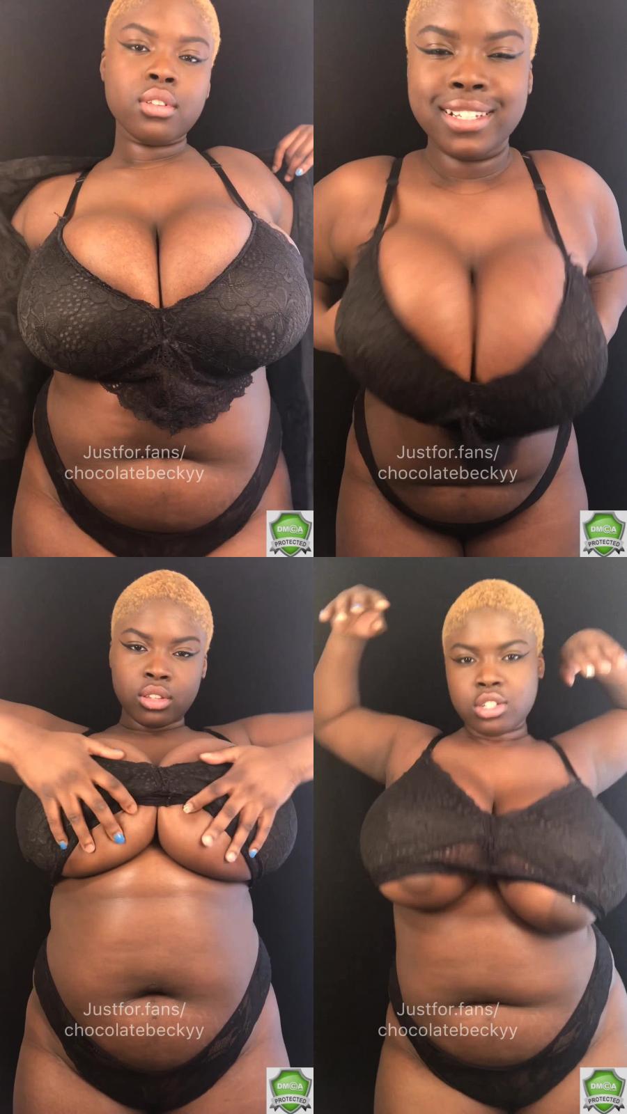 Chocolatebeckyy – Multiple Boob Drops