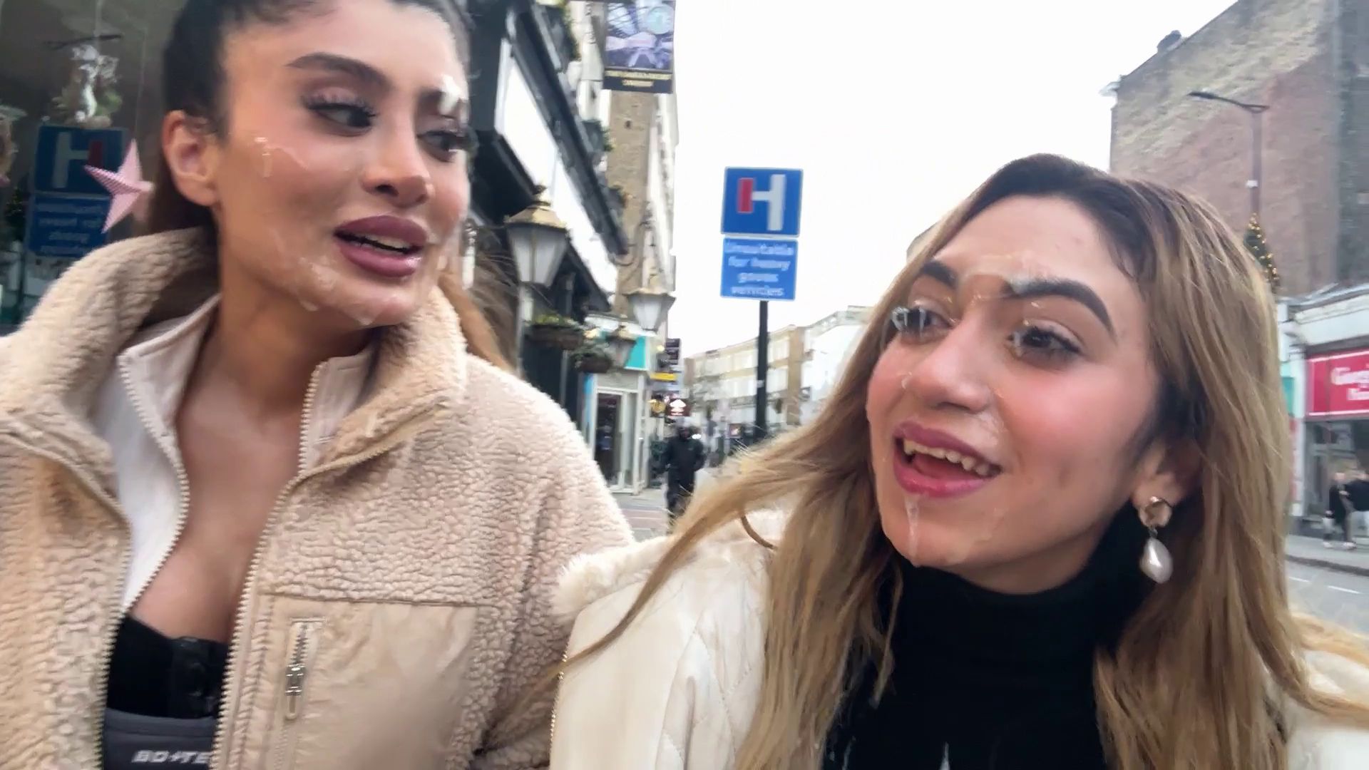 Artemis Carmona, Marina Maya - Epic London Cumwalk [FullHD 1080p]