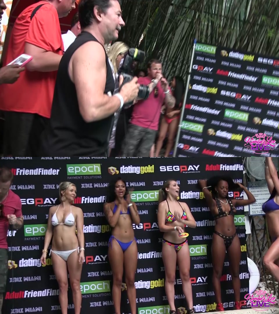 KimberLeeLive Miami Bikini Contest Throwback [FullHD 1080p]