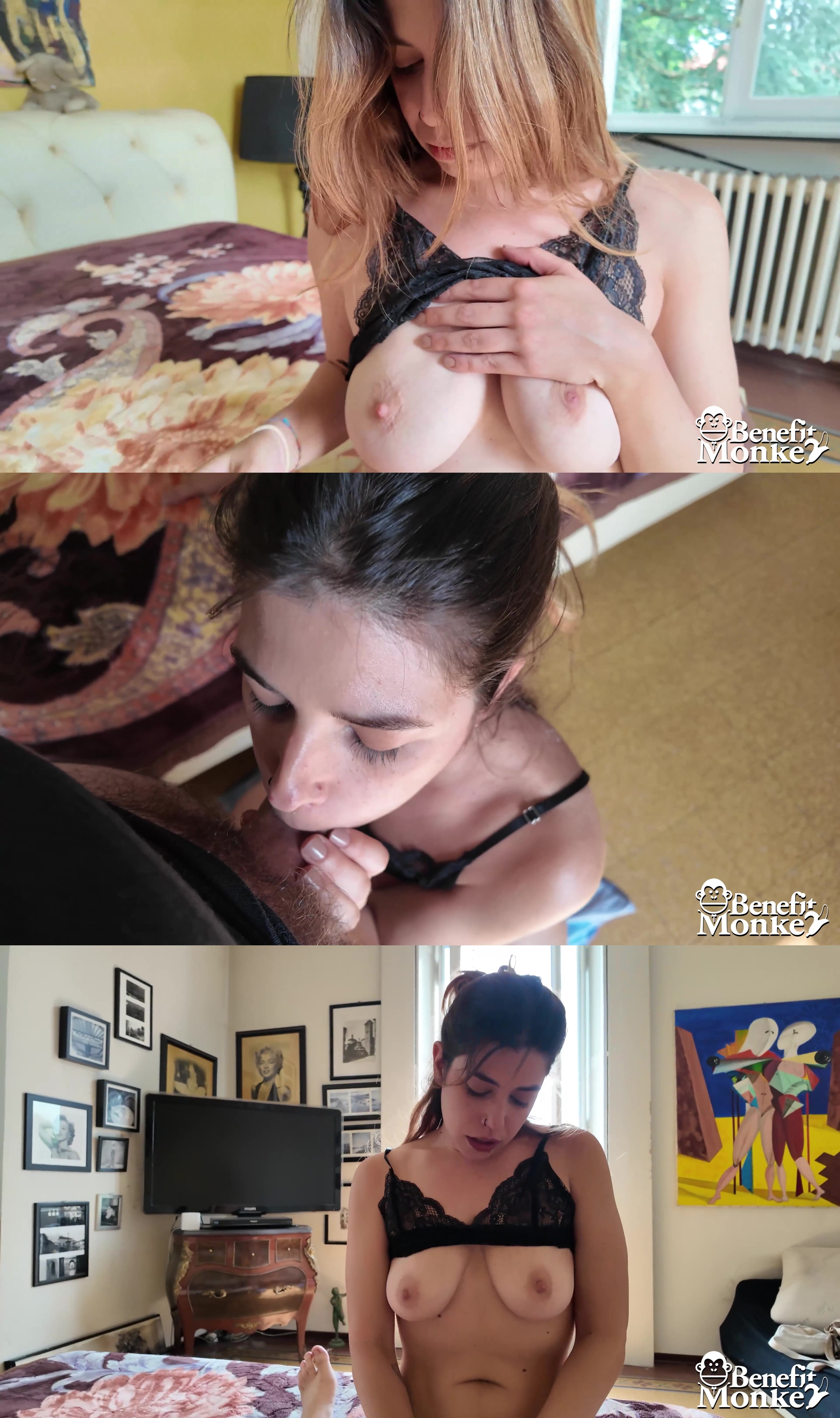 BenefitMonkey - Elisabetta Zaffiro Blowjob [UltraHD 4K 2160p]