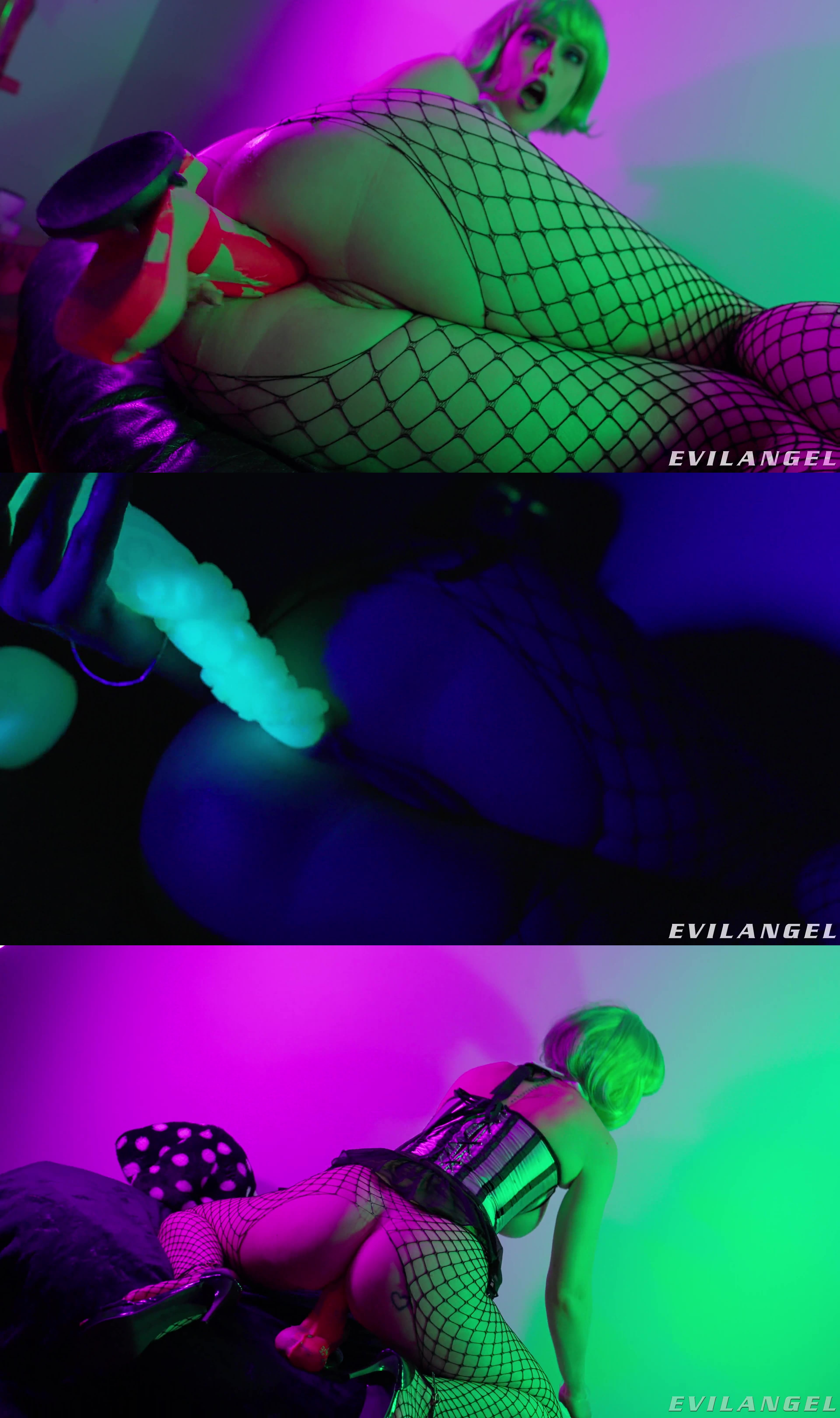 Evil Angel - Scarlet Chase Freak Show Slut Takes Giant Appendage [UltraHD 4K 2160p]