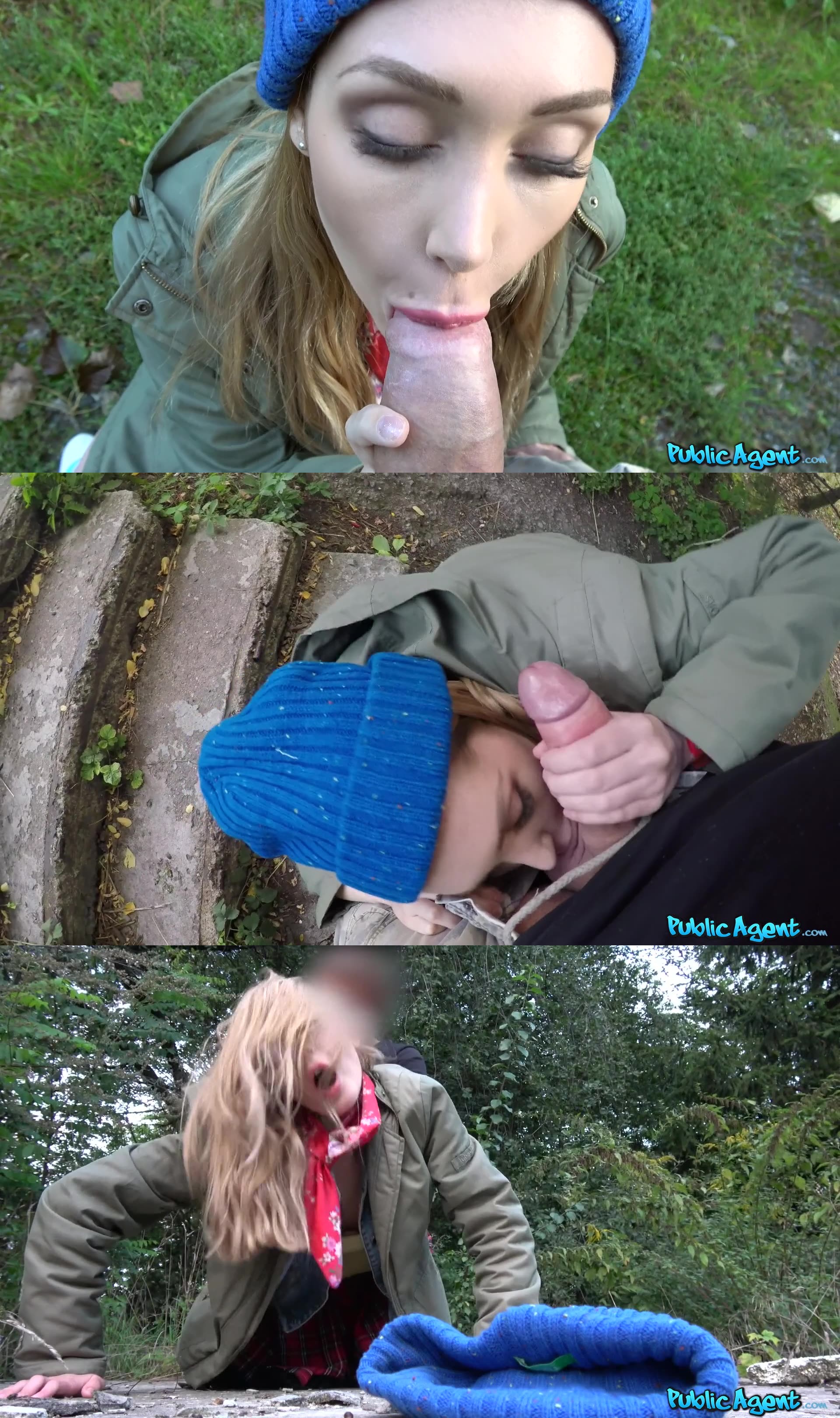 PublicAgent - Lost Dog Leads to Hot Outdoors Sex