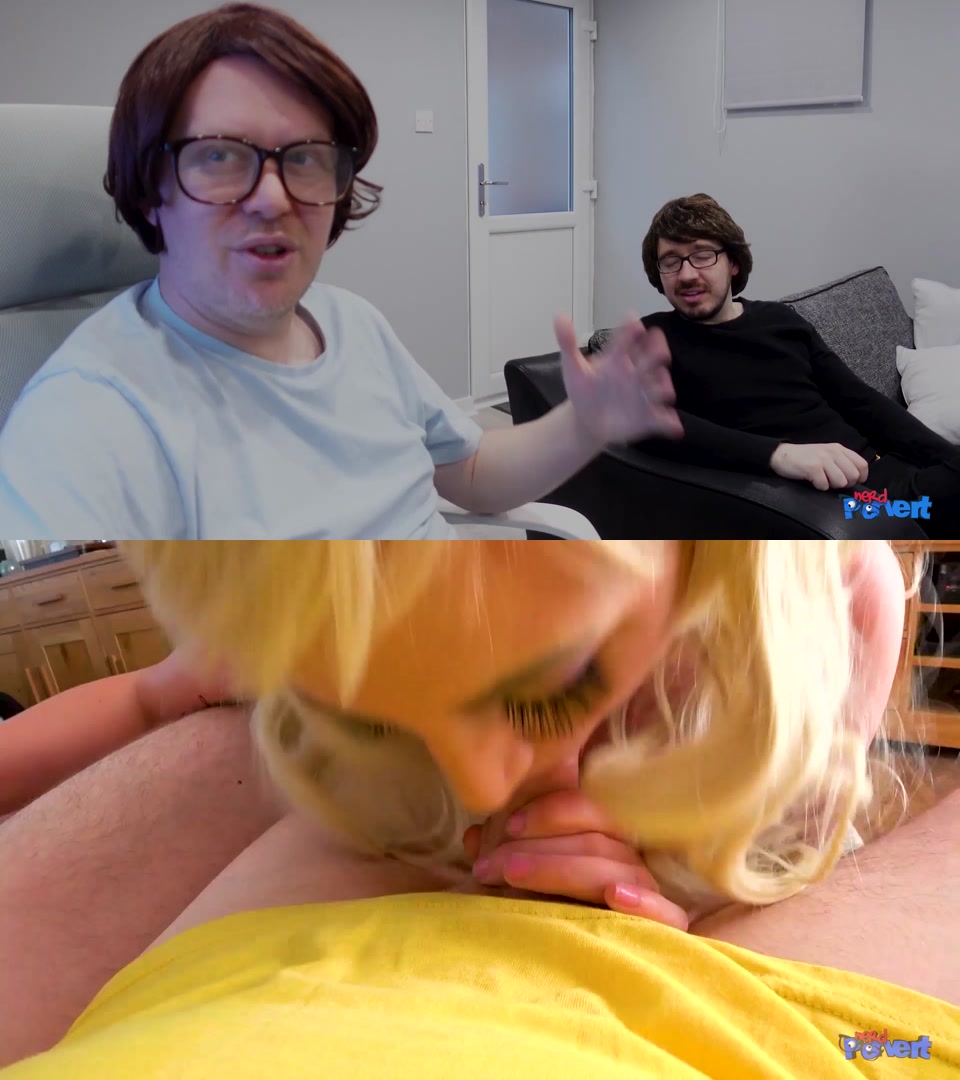 NerdPervert - E296 Abbie Price Surprise Cock Fest  [FullHD 1080p]