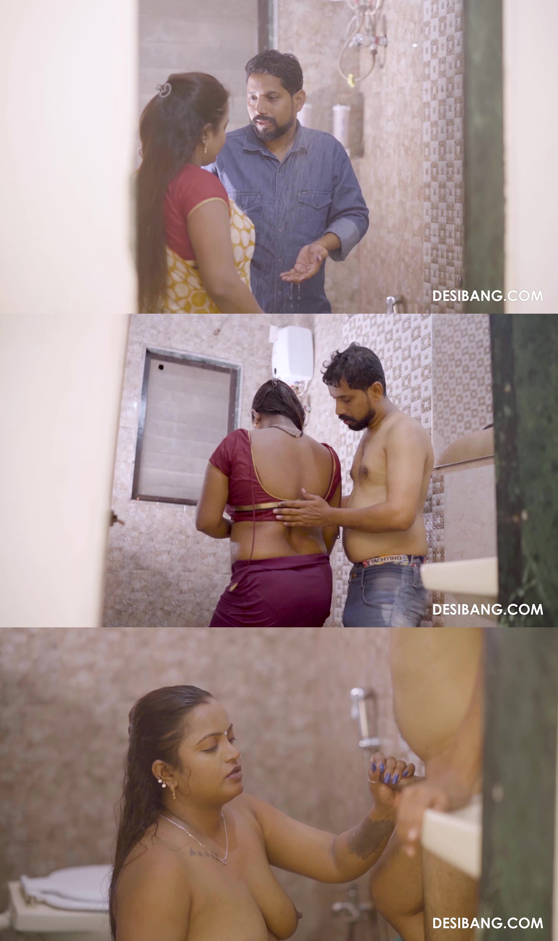 DesiBang - Curvy Indian MILF Fucking In Bathroom [FullHD 1080p]