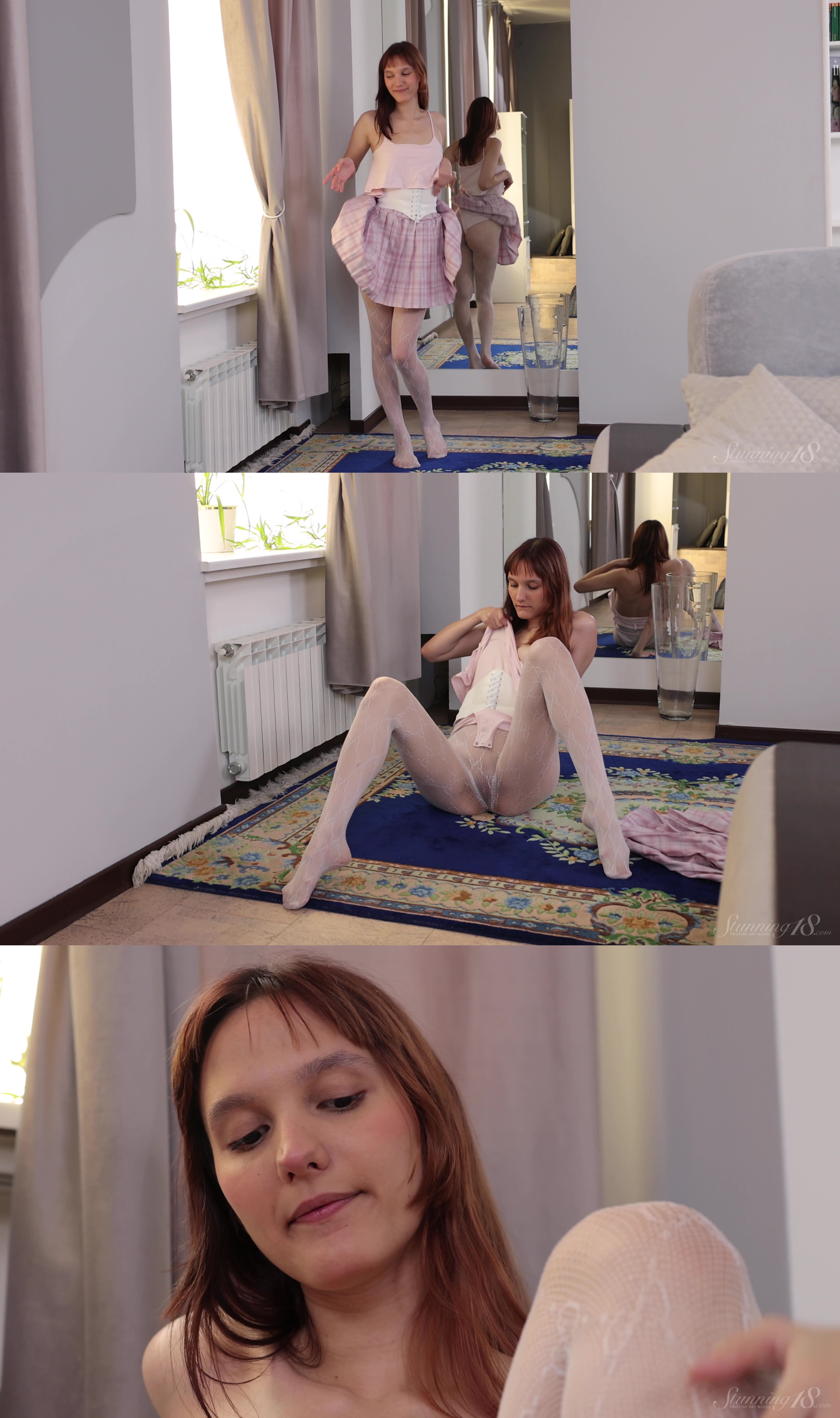 Stunning - 20 Nasty Rainbow Fishnet Tights [UltraHD 4K 2160p]