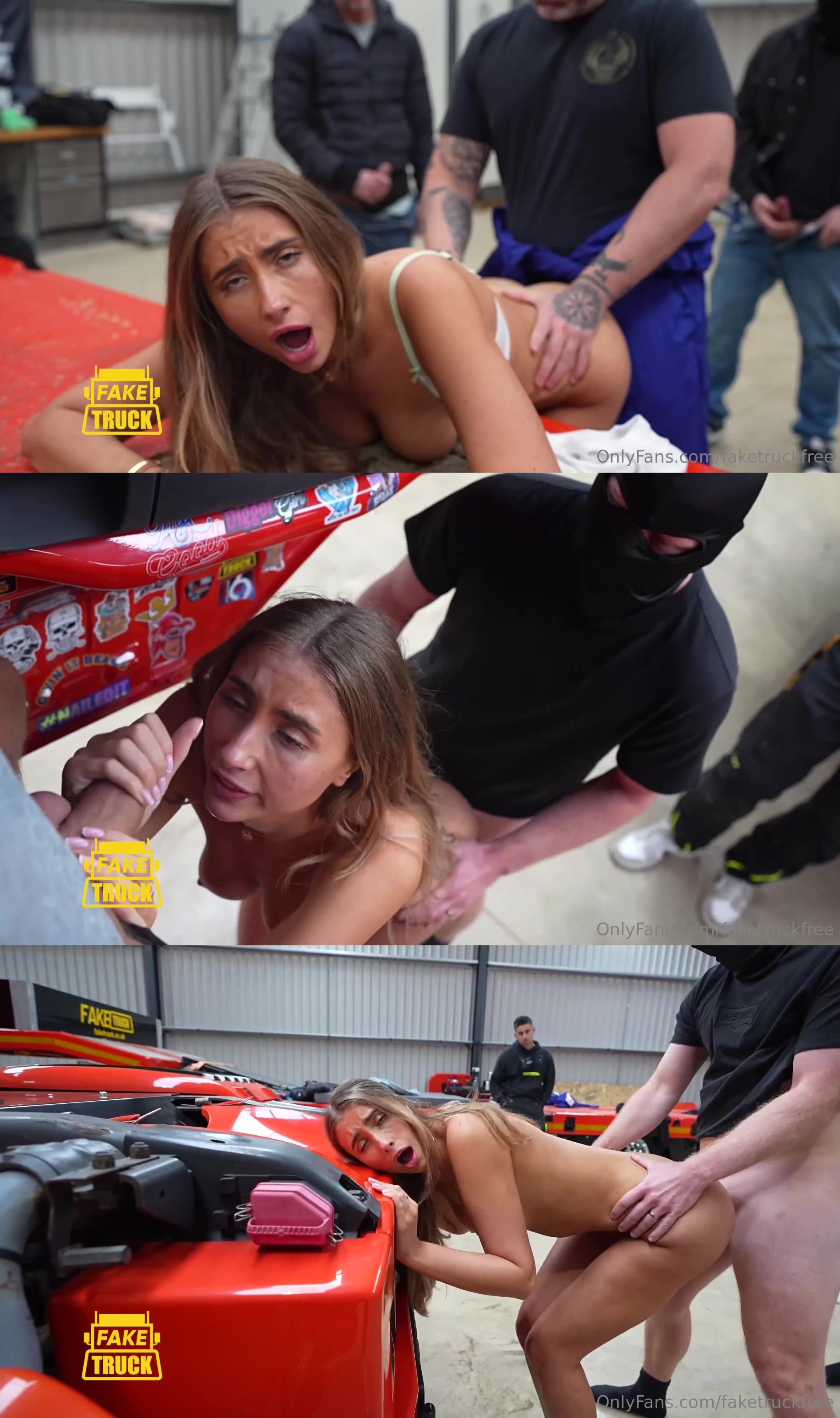 Only Fans - Lily Phillips Gets A FakeTruck GangBang [FullHD 1080p]