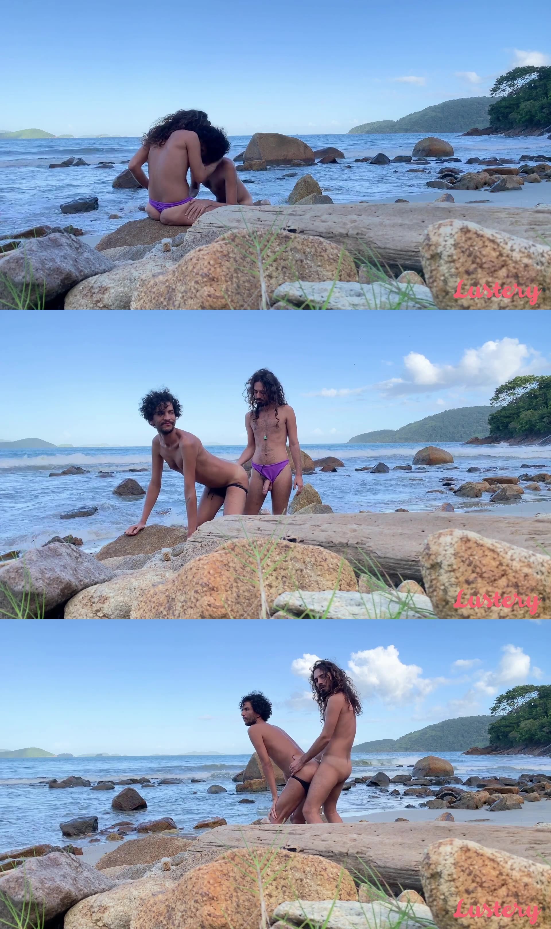 Lustery E1834 Alexandre And Luis Rock Hard Beach [FullHD 1080p]