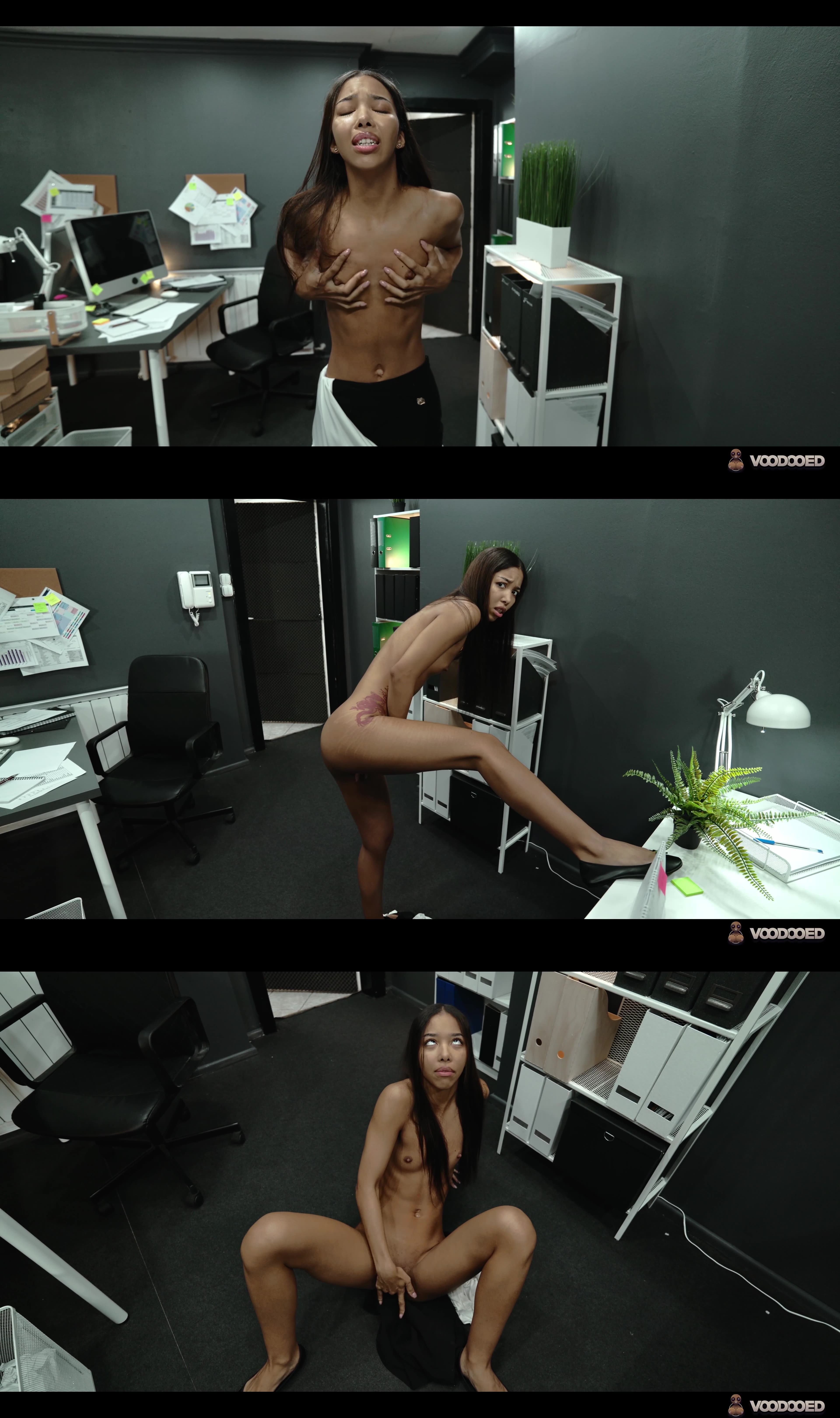 Voodooed - Lia Lin And Sam Bourne Boss Revenge [UltraHD 4K 2160p]
