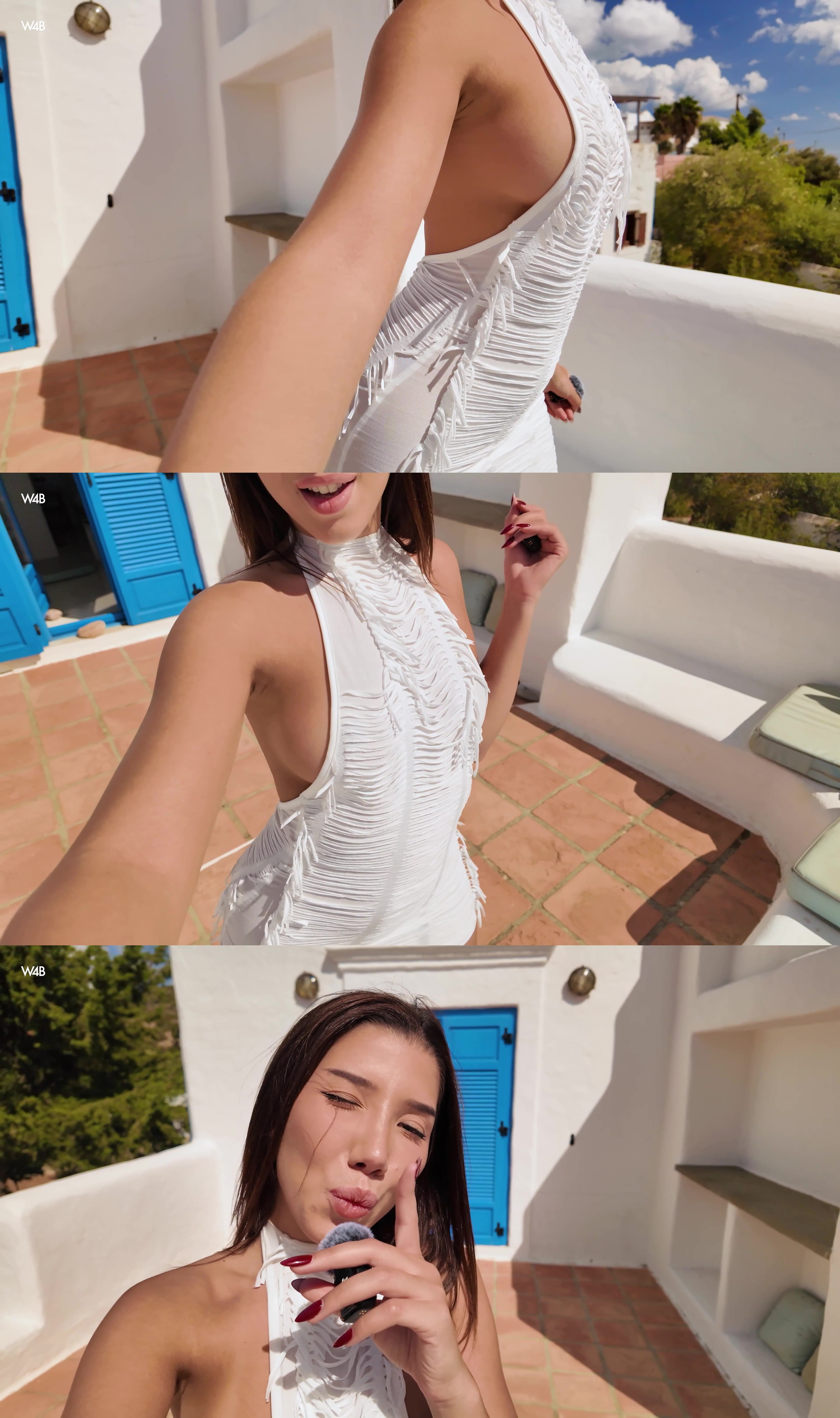 Watch 4 Beauty - Layla Scarlett All In White Backstage [UltraHD 4K 2160p]