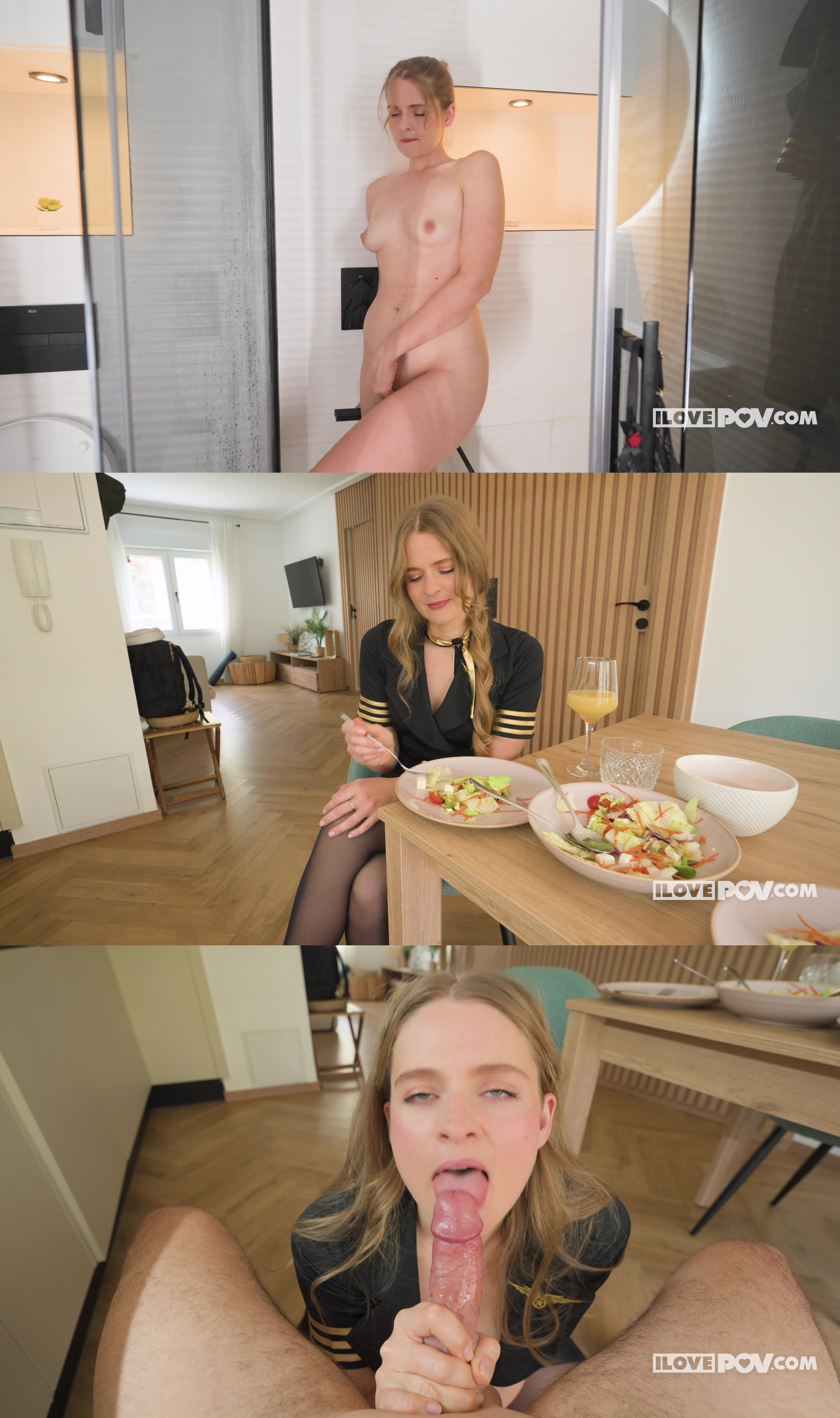 ILovePOV - Kate Kravets Stewardess-Spielereien [UltraHD 4K 2160p]